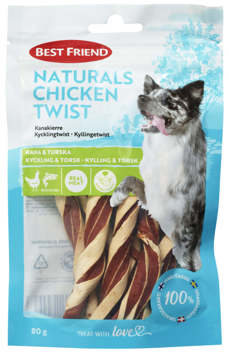 Best Friend Snacks Kyllingtwist 80g