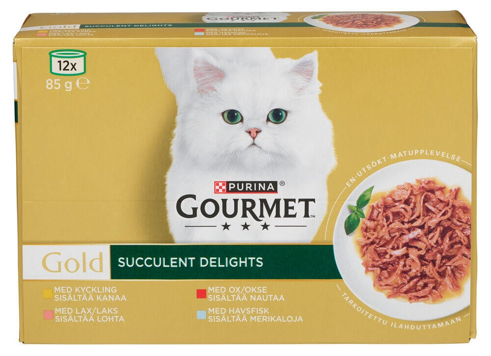Purina Gourmet Gold Succulent Delights 12 x 85g