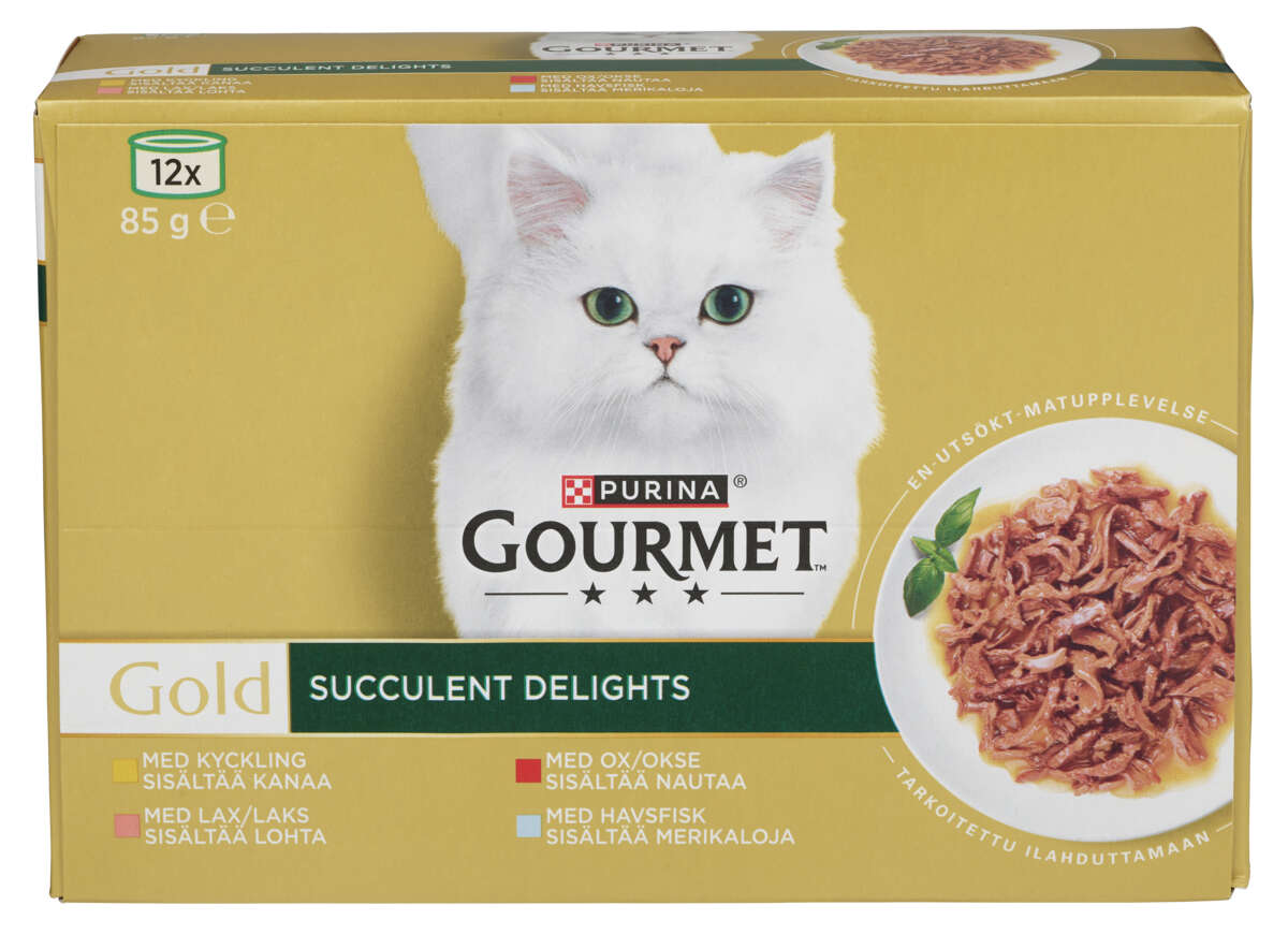 Purina Gourmet Gold Succulent Delights 12 x 85g
