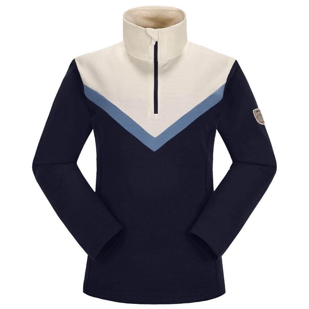 Skogstad Tindefjell half-zip i merinoull blanding dame