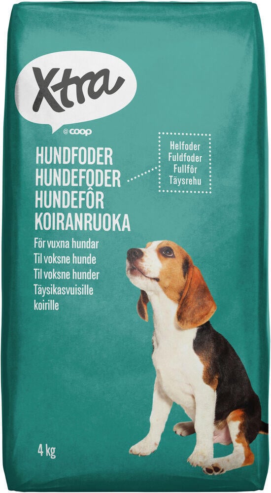 Xtra Hundefôr for Voksne Hunder 4kg