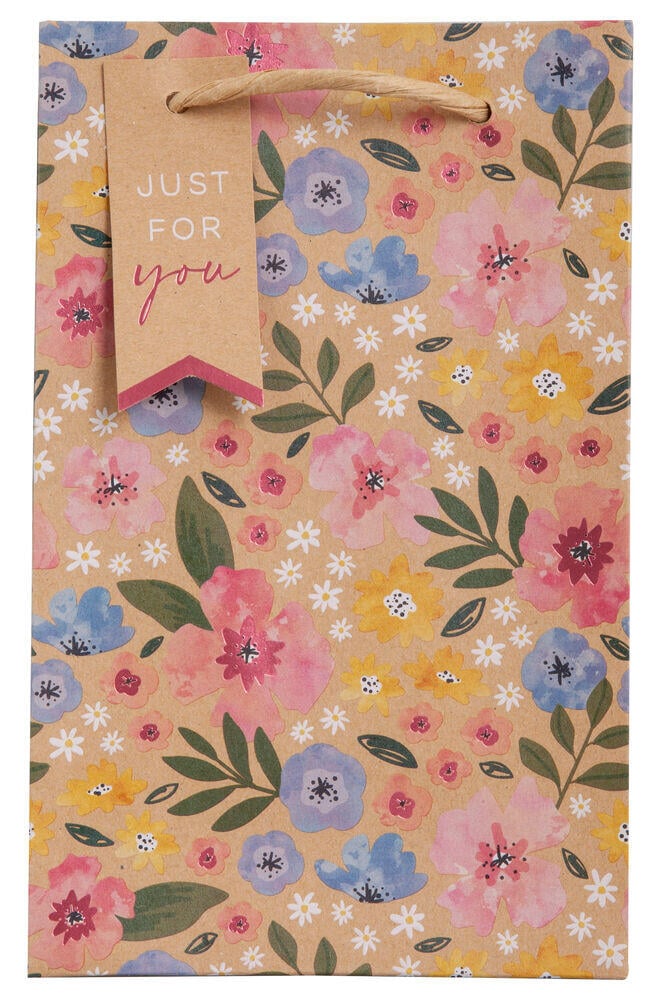 Gavepose liten Blomster