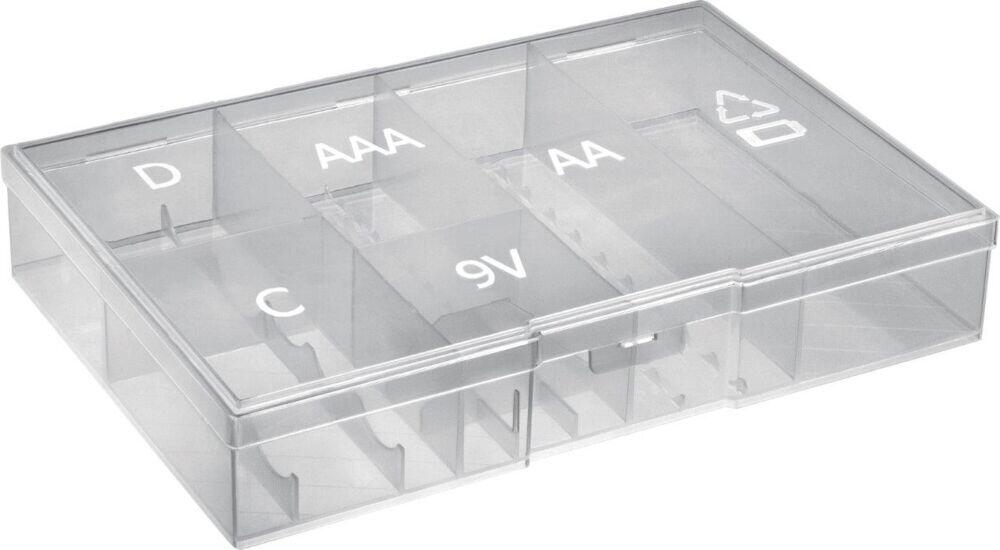 Oppbevaringsboks for batterier