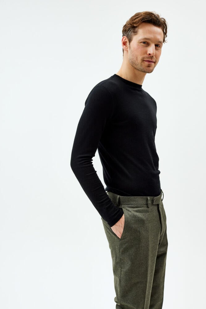 Pierre Robert Wool long sleeve herre