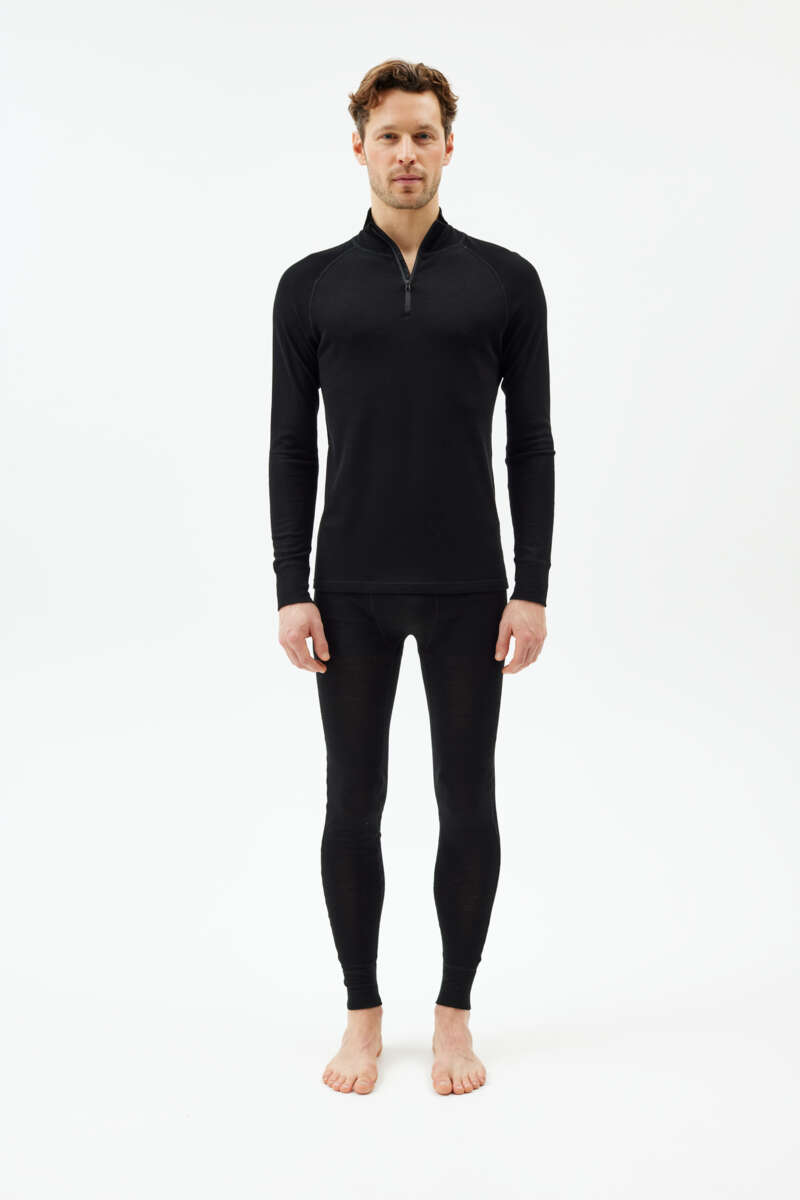 Pierre Robert 1/4 zip ulltrøye herre