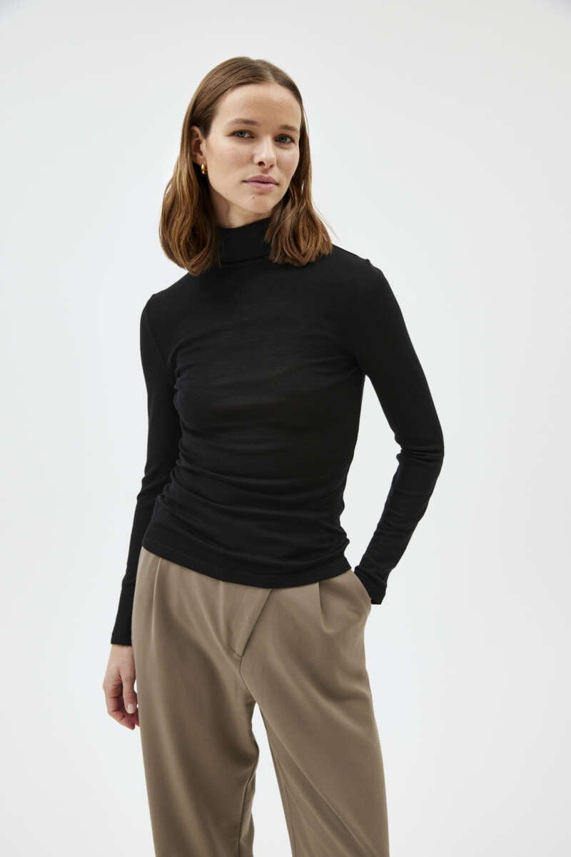 Pierre Robert høyhalset ulltrøye dame