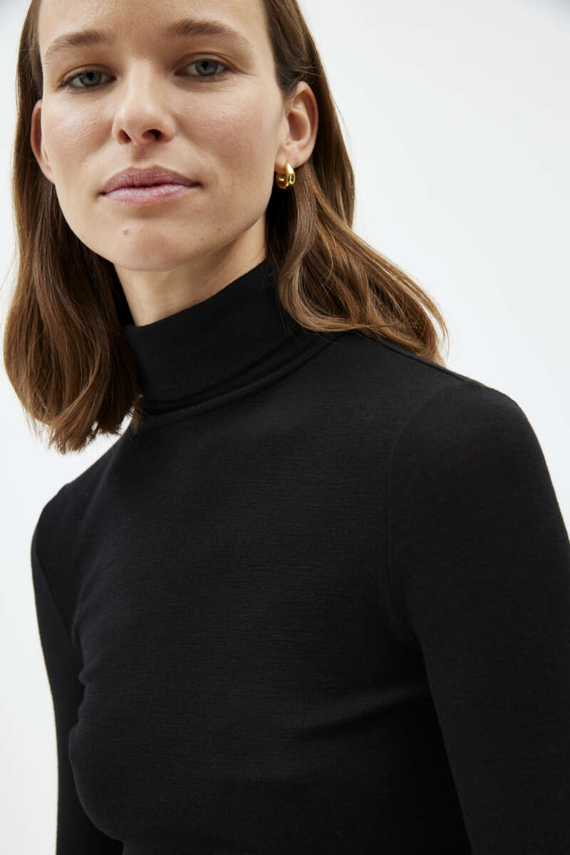 Pierre Robert høyhalset ulltrøye dame