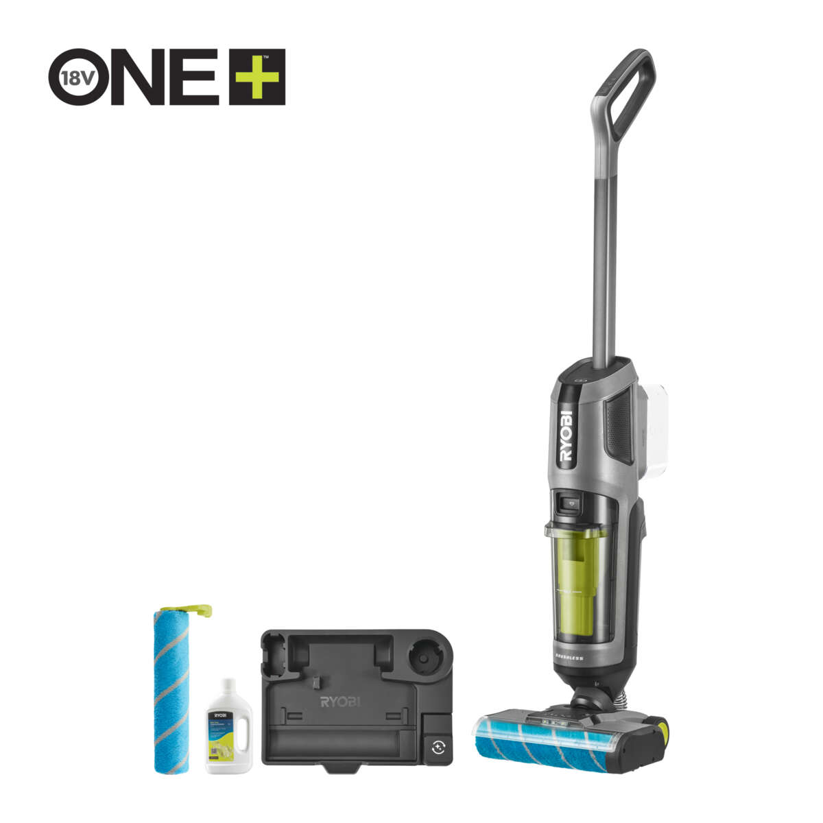 Ryobi ONE+ RHFC18BL-1X40G 3-i-1 gulvvasker m/batteri