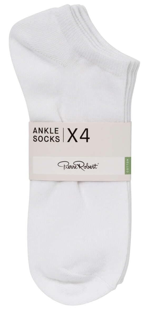 Pierre Robert ankelsokker 4-pk herre
