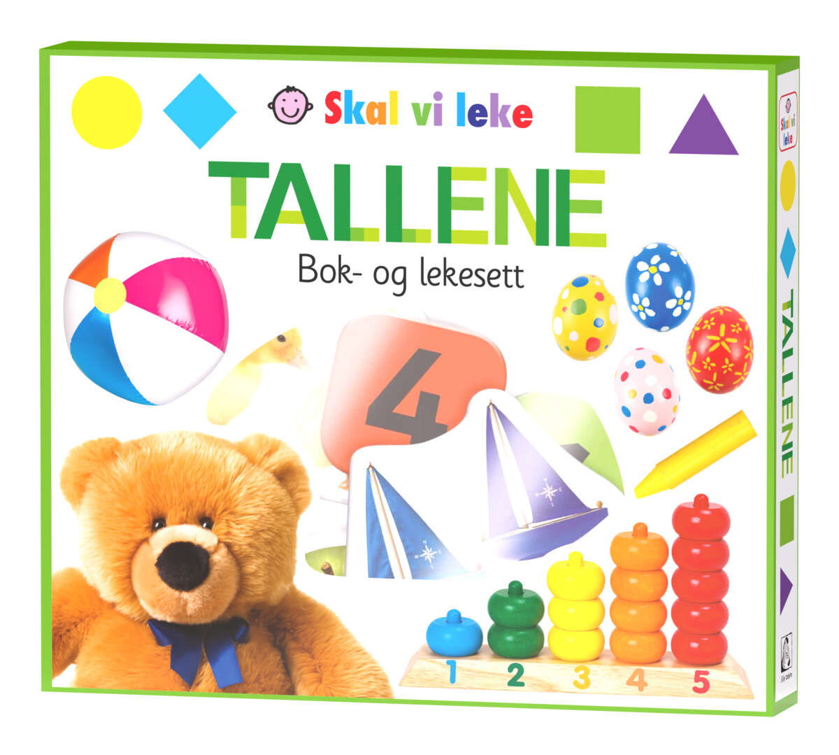 Tallene - skal vi leke bok- og lekesett