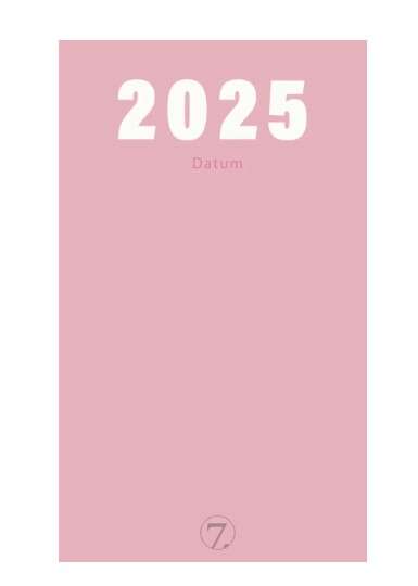 7.Sans Datum A5 Kalender 2025