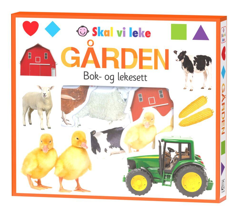 Gården - skal vi leke bok- og lekesett