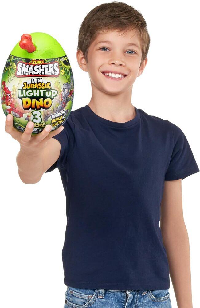 Smashers Nano Jurassic Light-Up Dino S1 overraskelsesegg