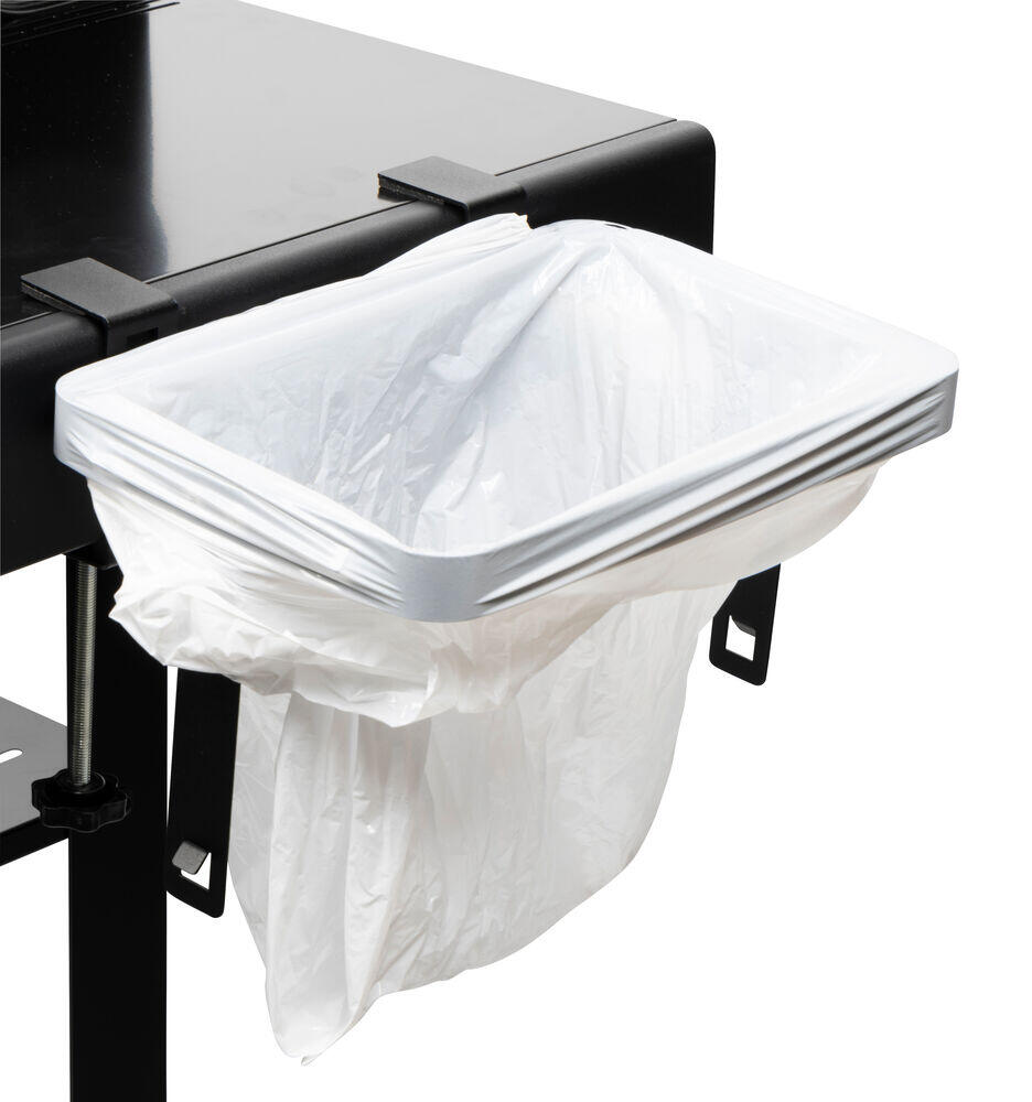 FCC søppelposeholder for sidebord