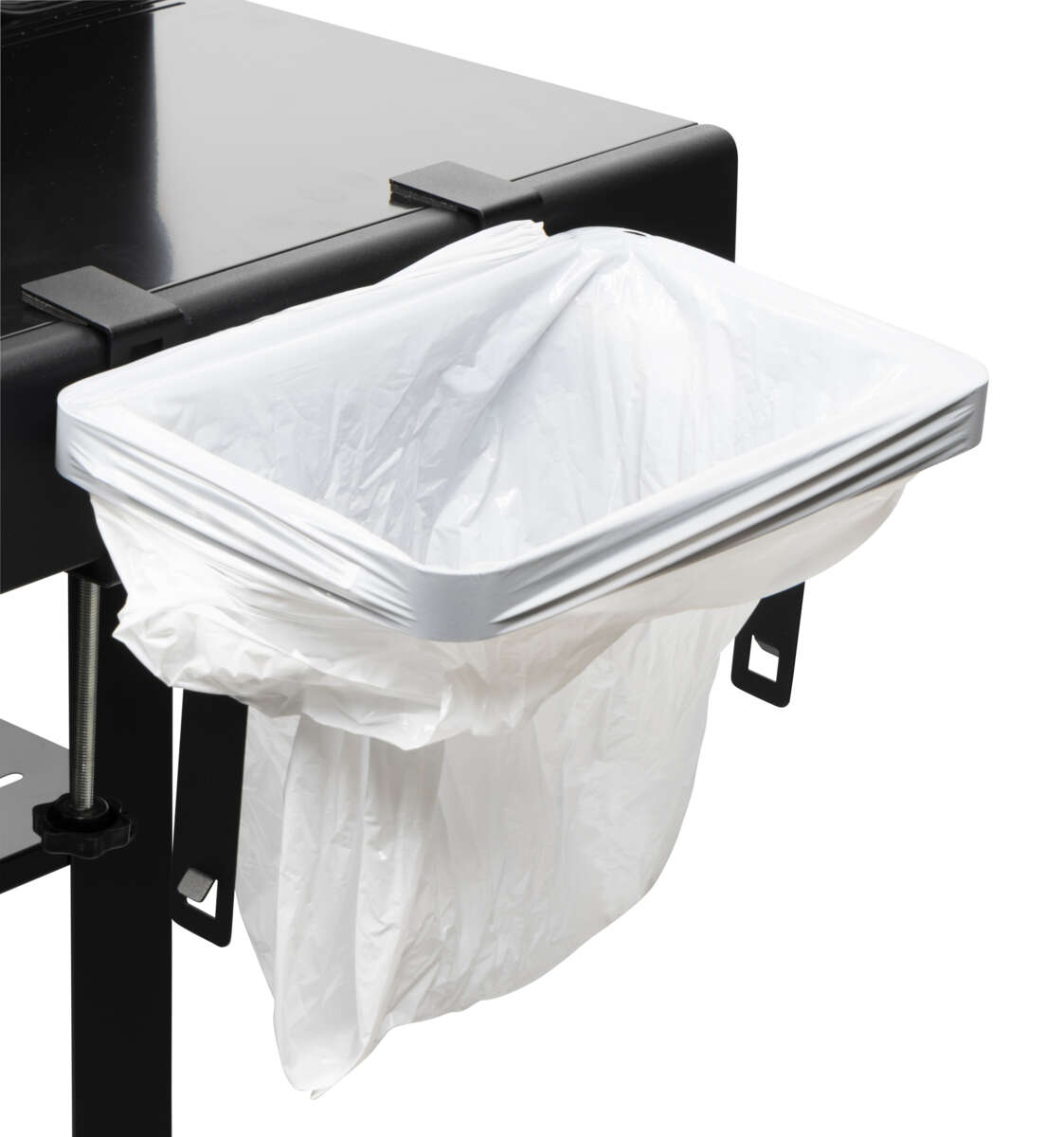 FCC søppelposeholder for sidebord