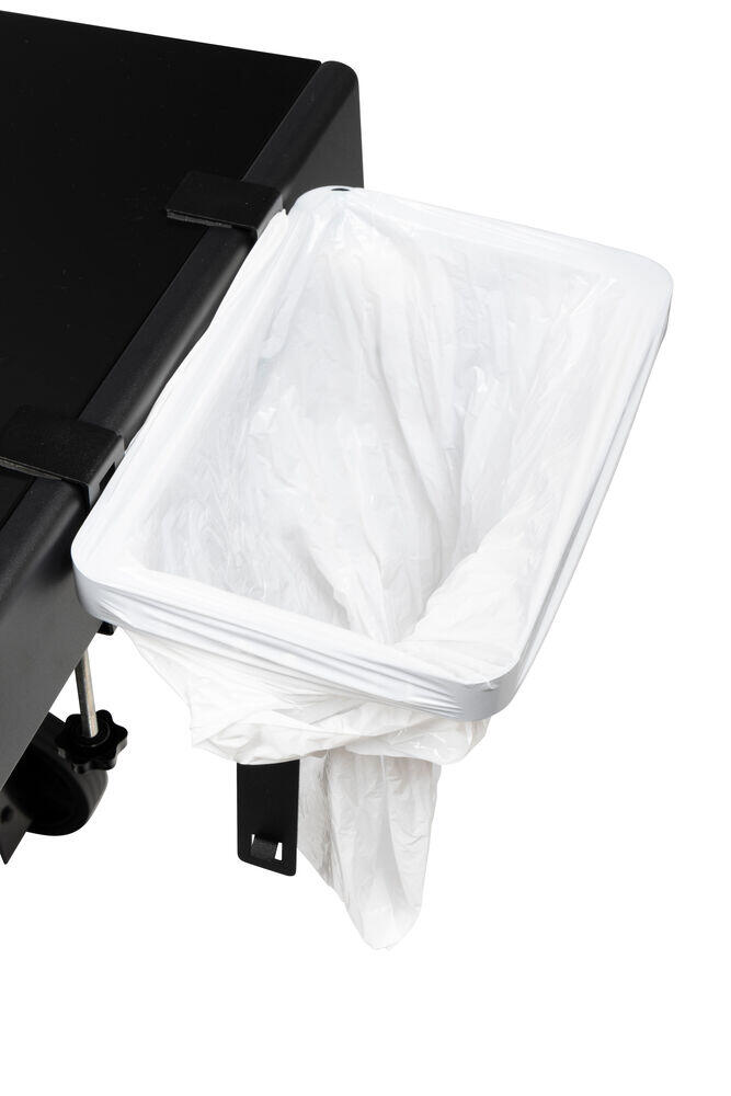 FCC søppelposeholder for sidebord