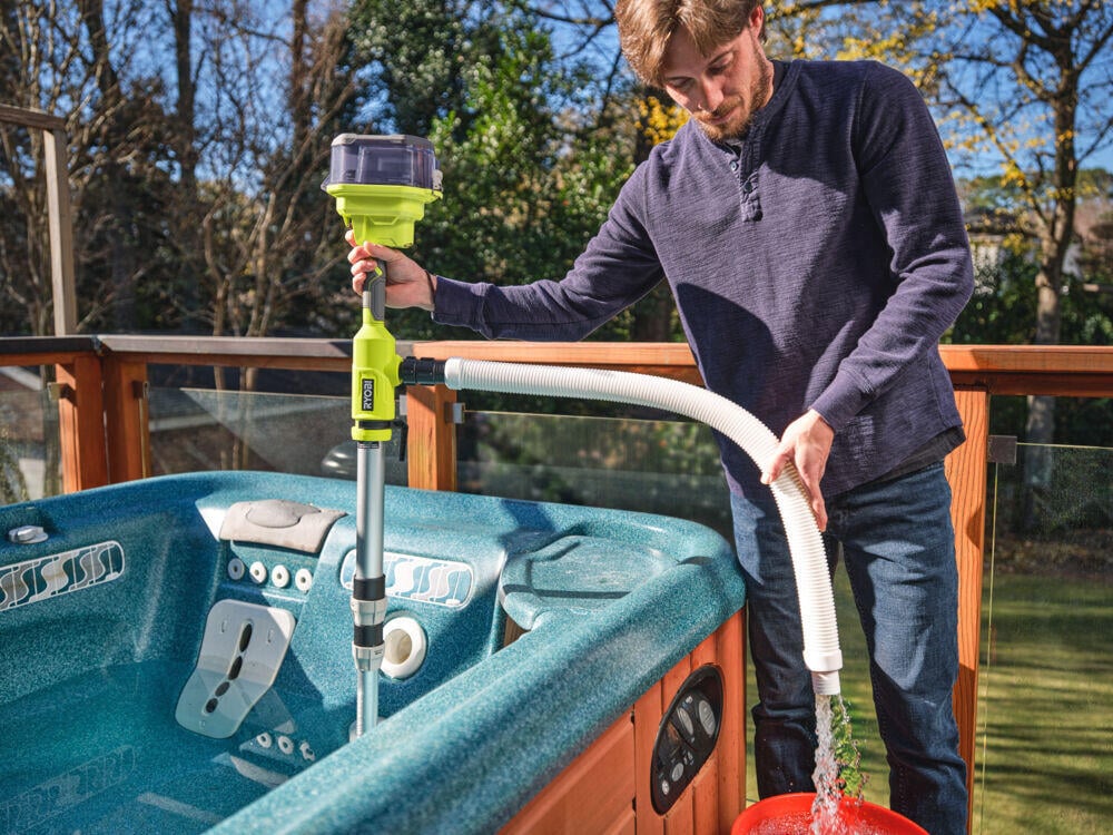 Ryobi RY18STPA-0 rørpumpe u/batteri