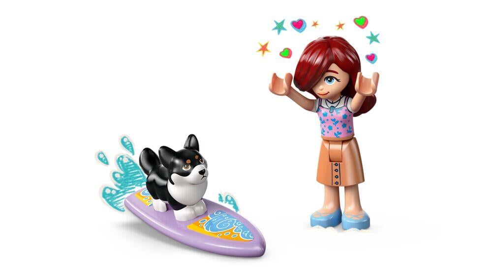 LEGO® Friends Lekesett med surfende hunder og scooter 42641