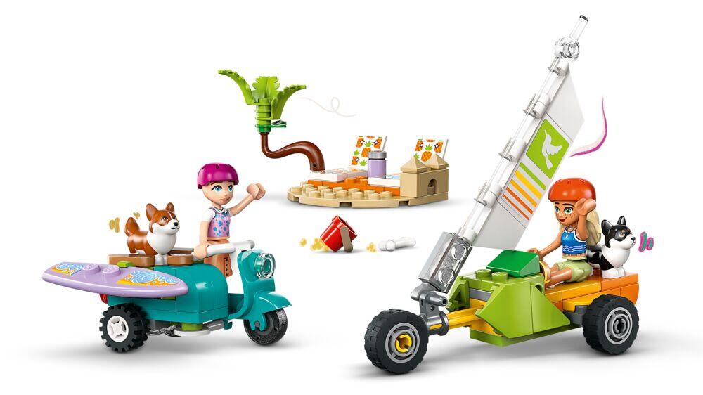 LEGO® Friends Lekesett med surfende hunder og scooter 42641