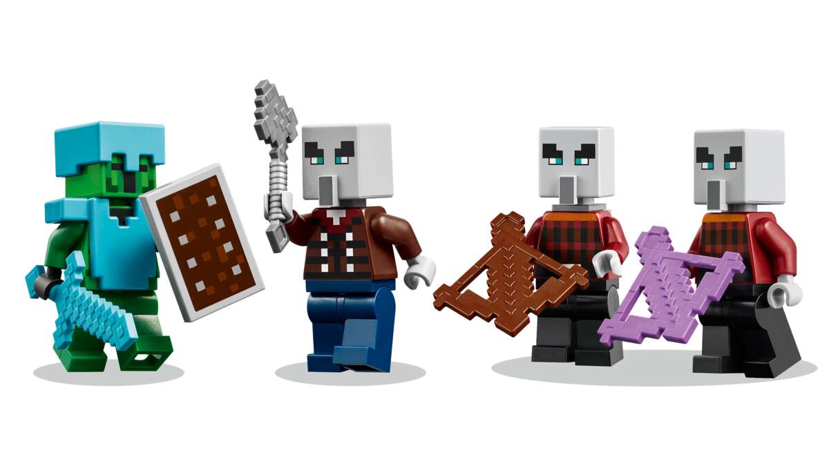 LEGO® Minecraft® Ondsbyboer-ørkenpatrulje 21267