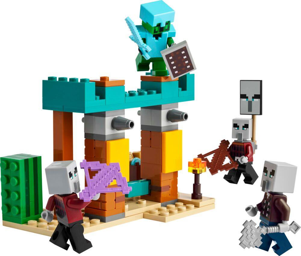 LEGO® Minecraft® Ondsbyboer-ørkenpatrulje 21267