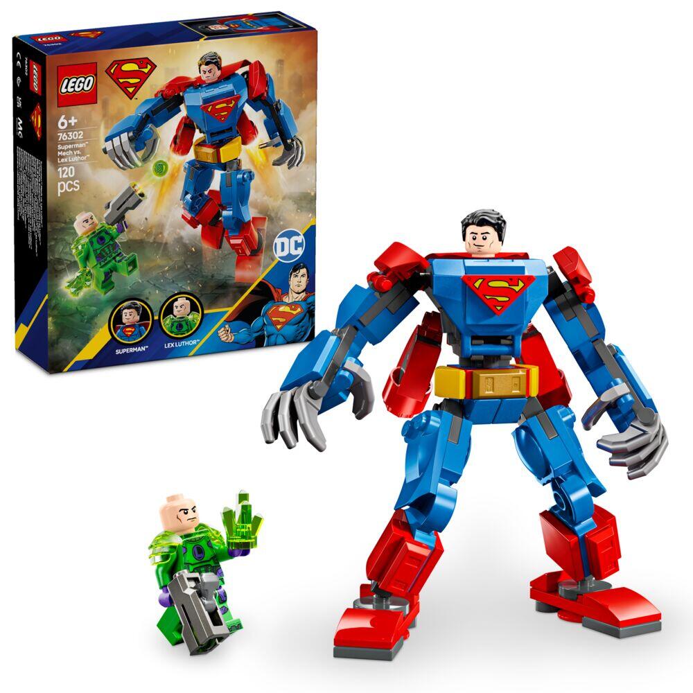 LEGO® DC Superman™-robot mot Lex Luthor™ 76302