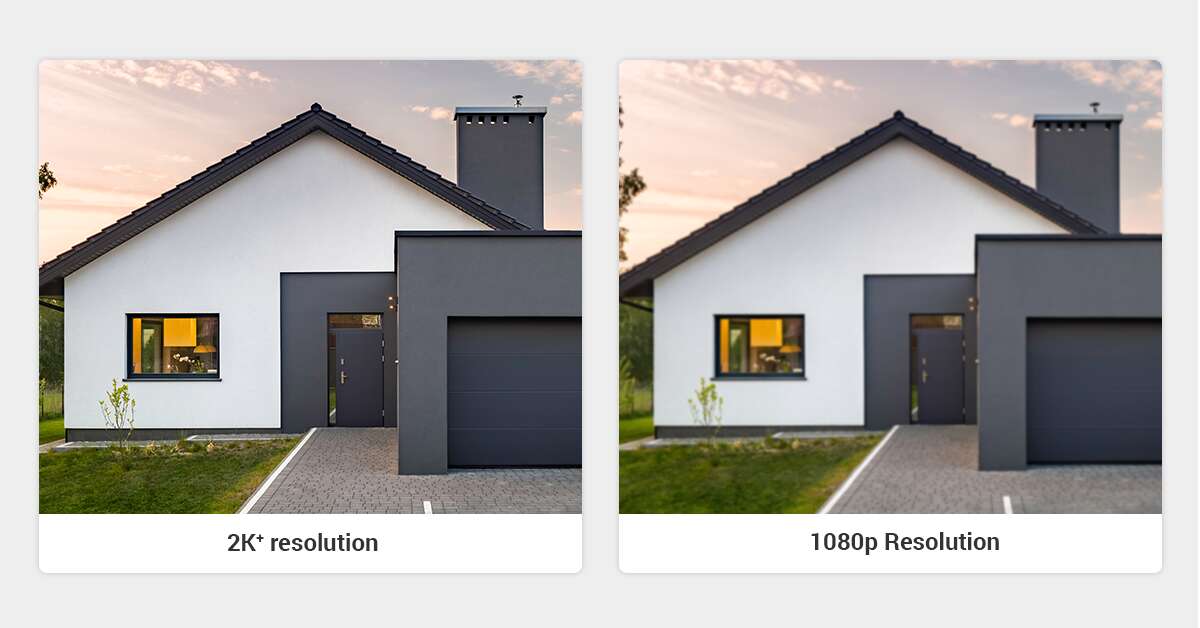 EZVIZ BC1C 4K frittstående batterikamera for smarthjem