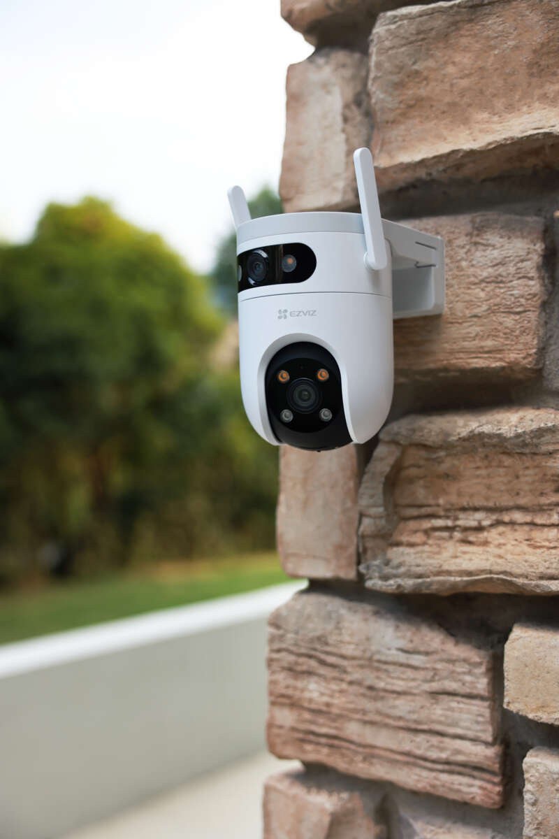 EZVIZ H9C Dual 3MP Wi-Fi-kamera med doble linser for panorering og tilt