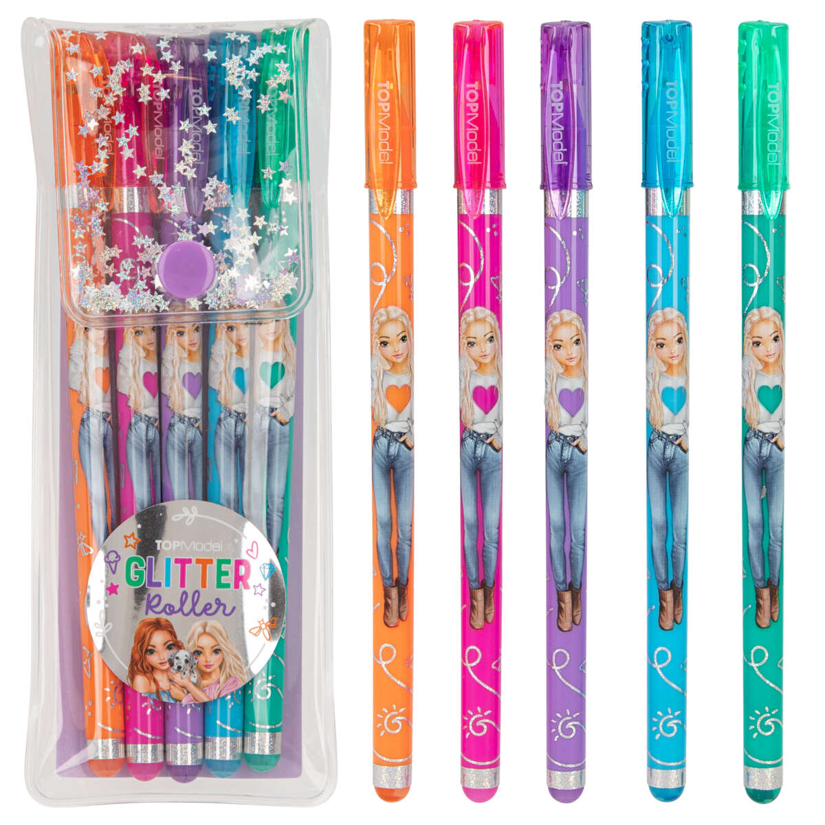 TOPModel Glitter gelpenner