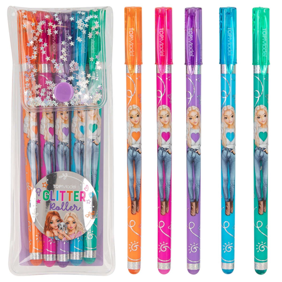 TOPModel Glitter gelpenner