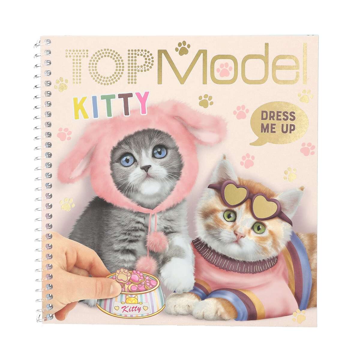 TOPModel Dress Me Up klistremerkebok KITTY