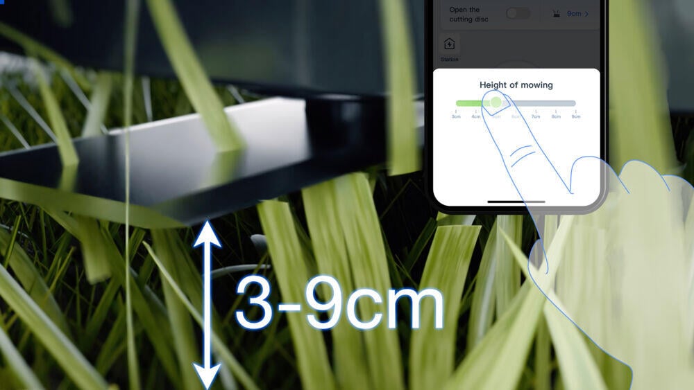 Ecovacs GOAT A3000 LiDAR robotklipper