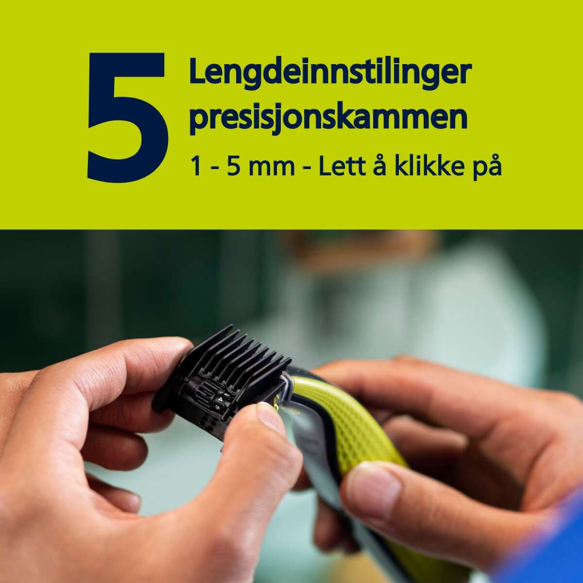 Philips OneBlade QP2834/23 skjegg - og kroppstrimmer