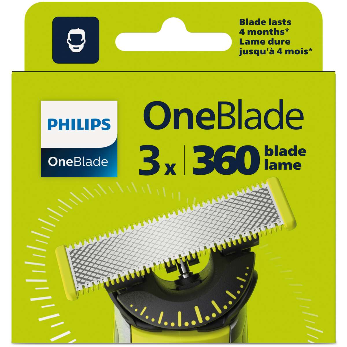 Philips OneBlade 360 QP430/50 refillblader