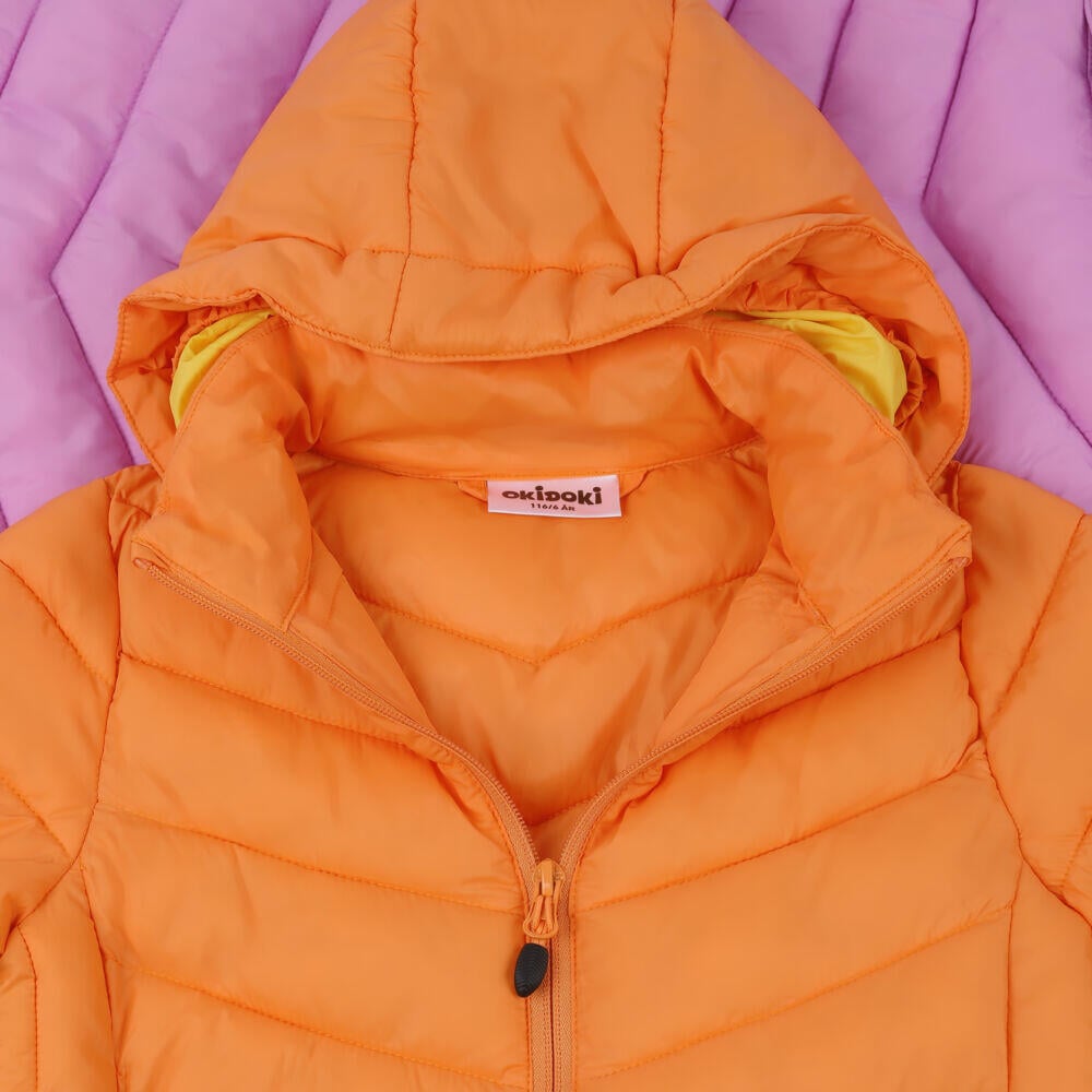 Okidoki Sola vattert jakke barn