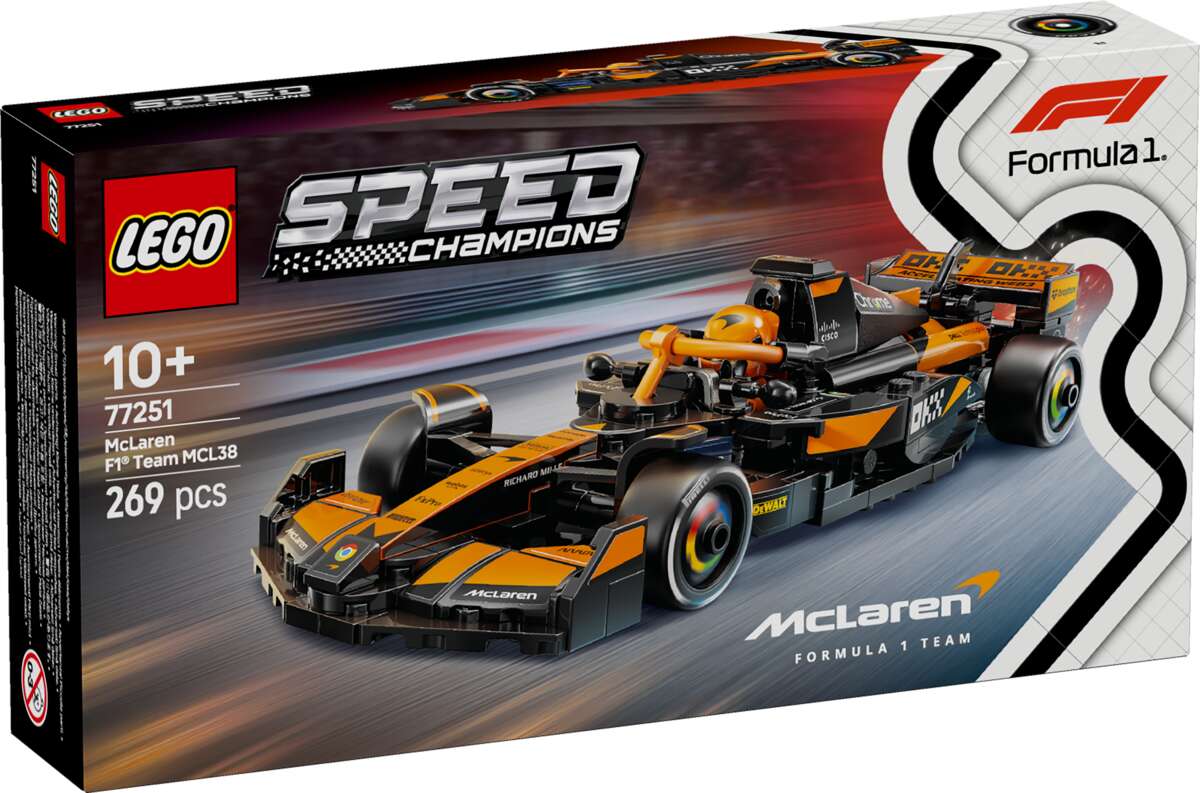 LEGO® Speed Champions McLaren F1® Team MCL38-racerbil 77251