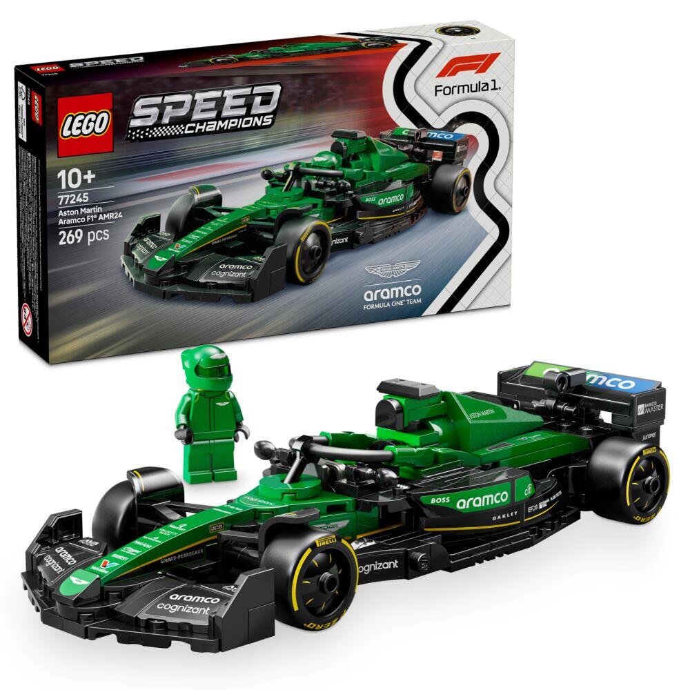 LEGO® Speed Champions Aston Martin Aramco F1® AMR24-racerbil 77245