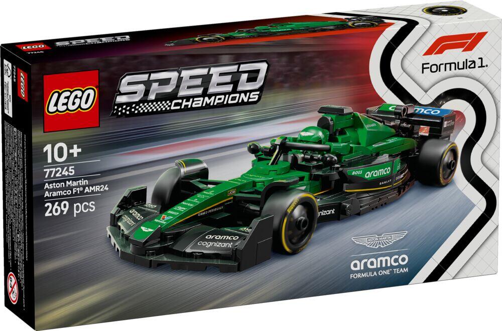 LEGO® Speed Champions Aston Martin Aramco F1® AMR24-racerbil 77245