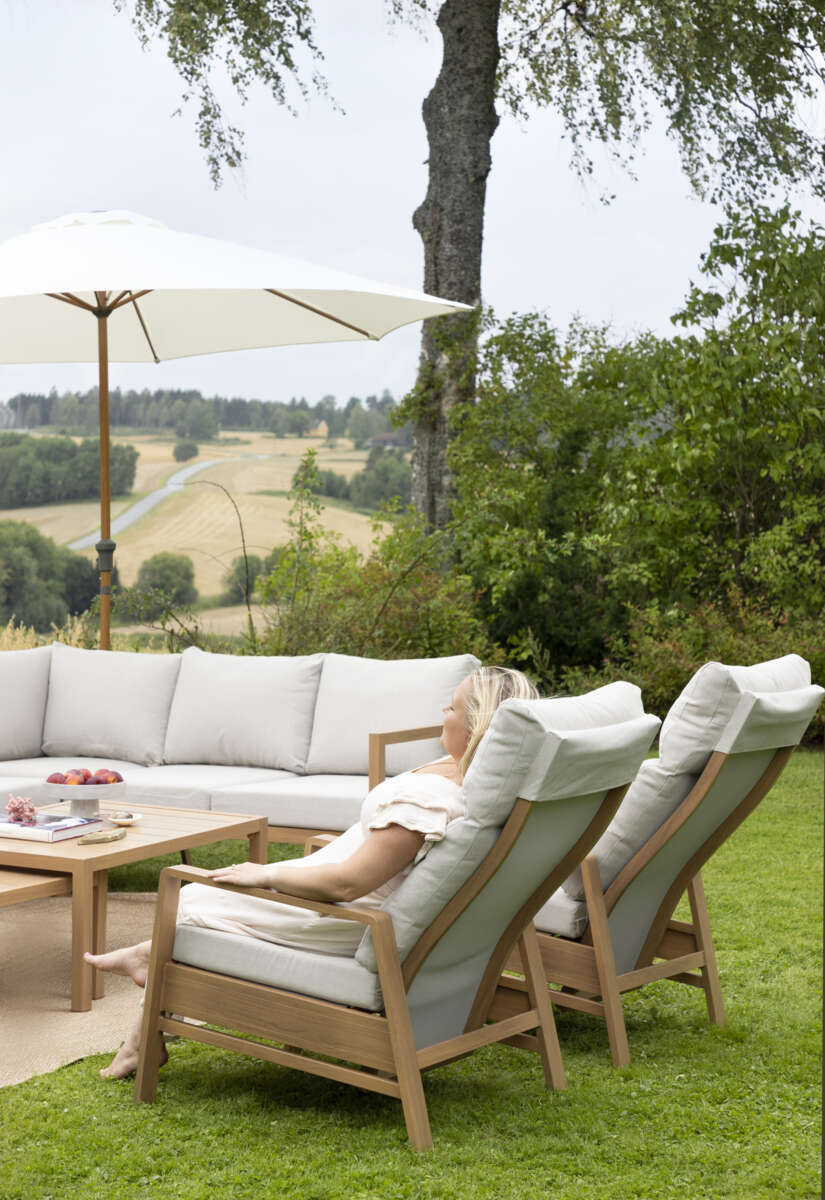 Bohem Holmen recliner terrassesett