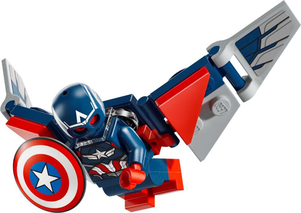 LEGO® Marvel Captain America i kamp mot Red Hulk 76292