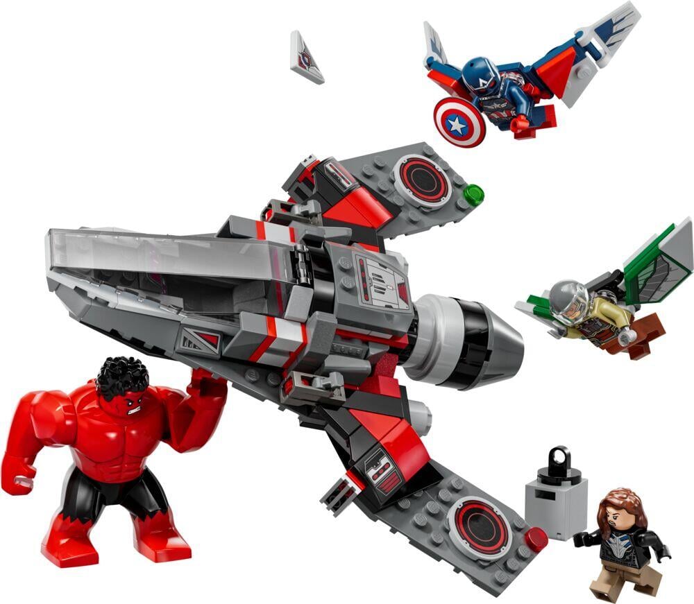 LEGO® Marvel Captain America i kamp mot Red Hulk 76292