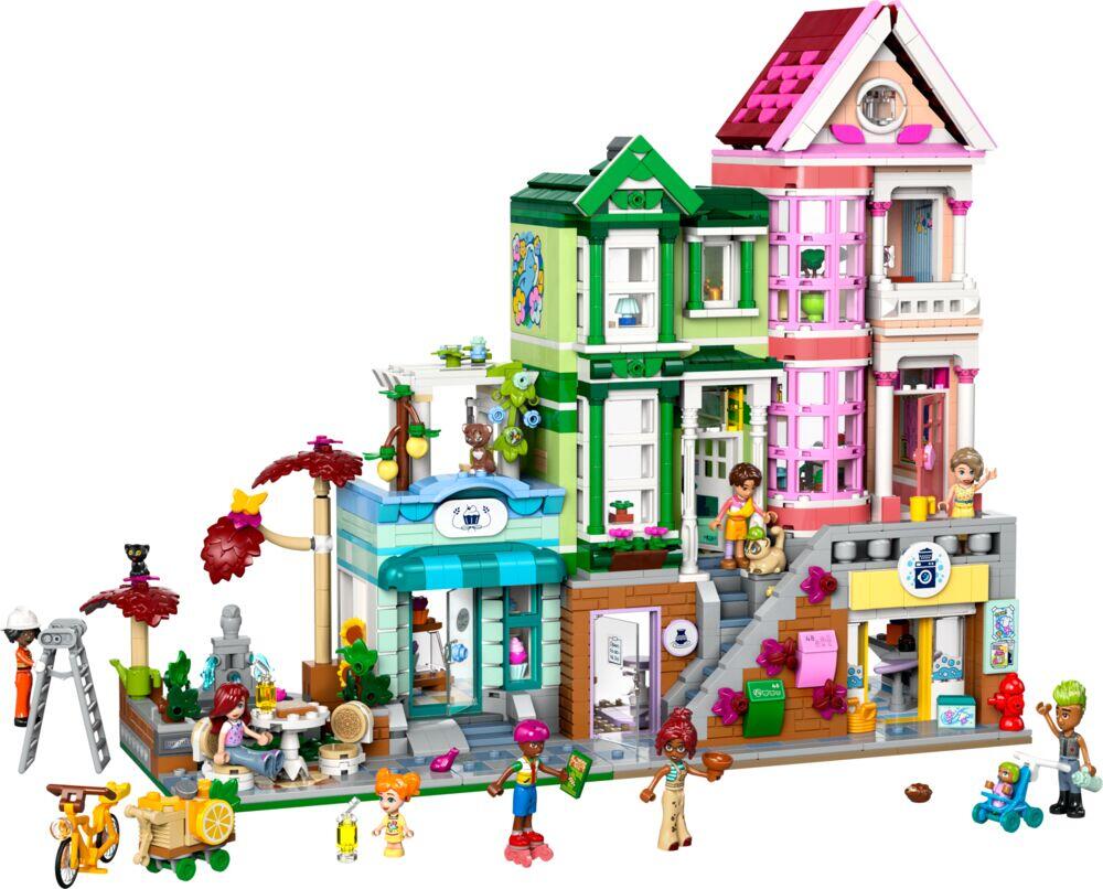 LEGO® Friends Leiligheter og butikker i Heartlake City 42670