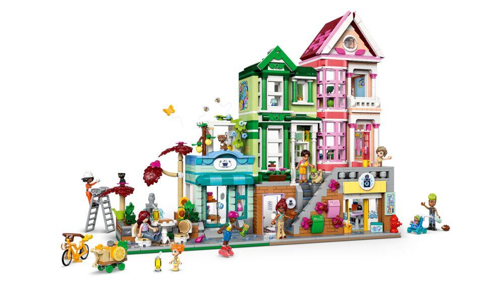 LEGO® Friends Leiligheter og butikker i Heartlake City 42670