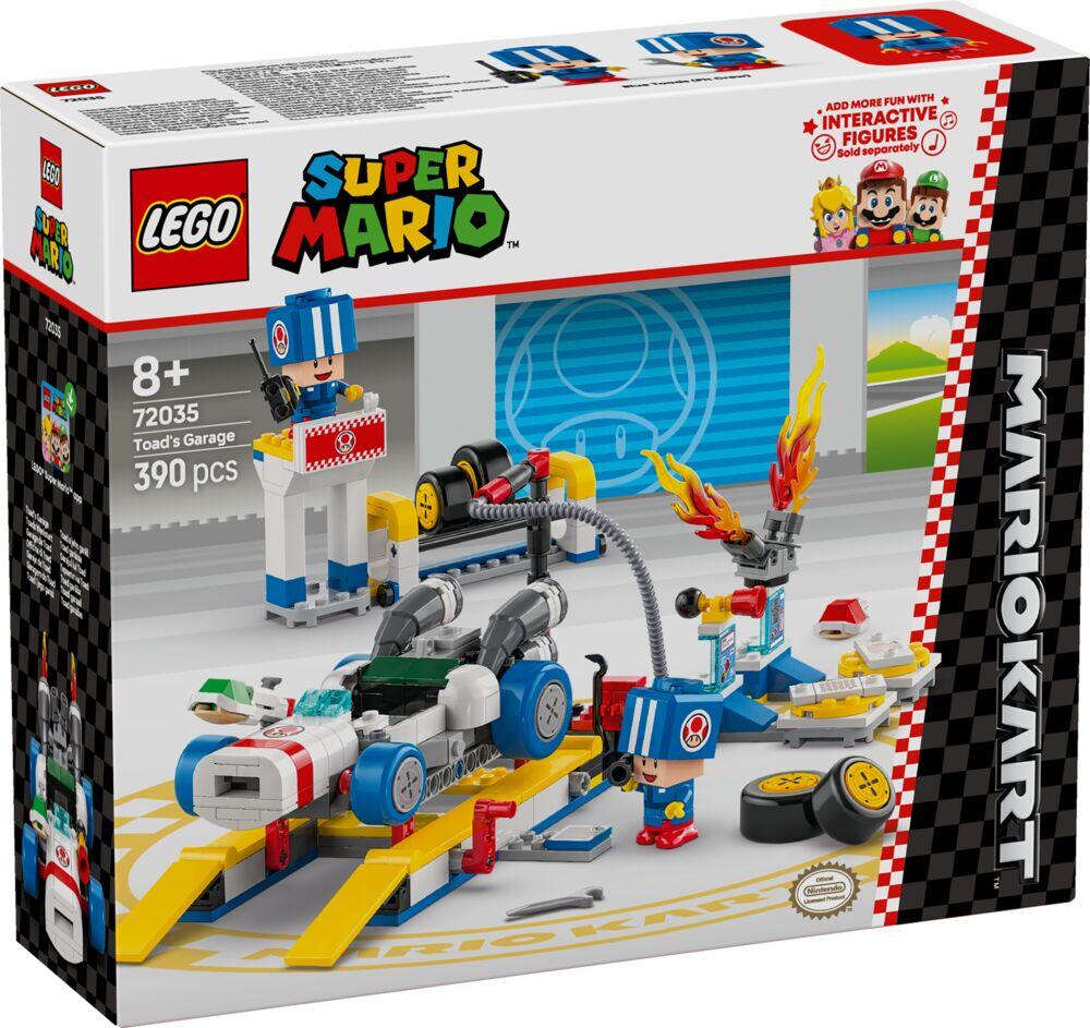LEGO® Super Mario™: Mario Kart™ – Toads verksted 72035