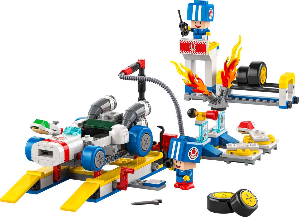 LEGO® Super Mario™: Mario Kart™ – Toads verksted 72035