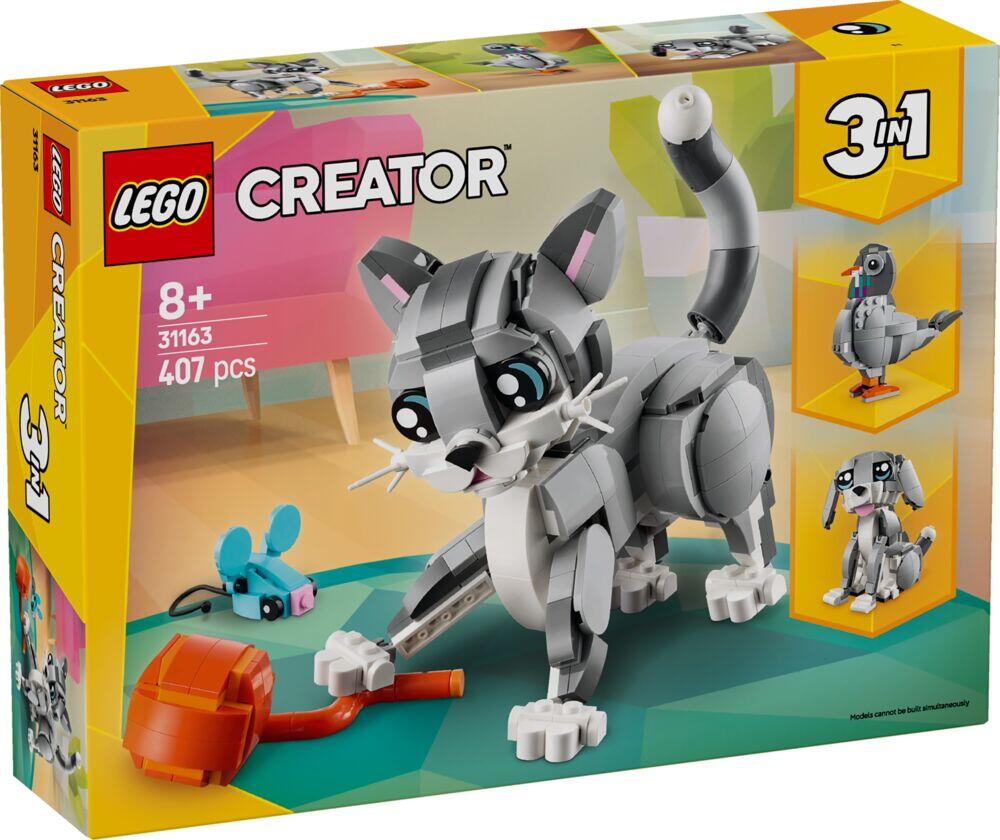 LEGO® Creator 3-i-1 Leken katt 31163