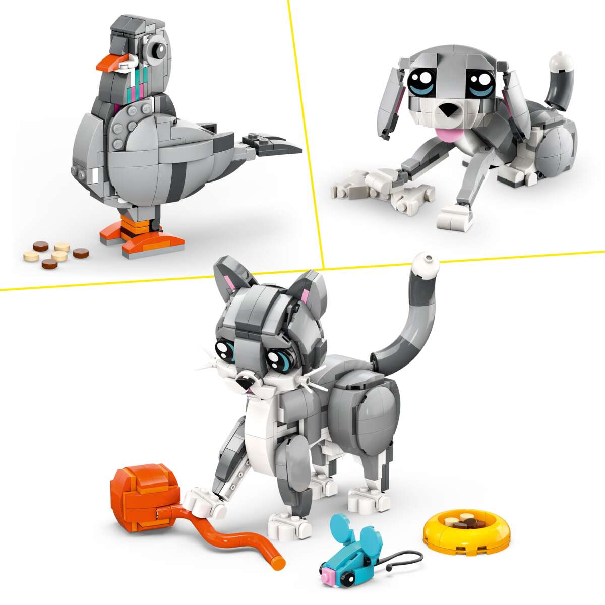 LEGO® Creator 3-i-1 Leken katt 31163