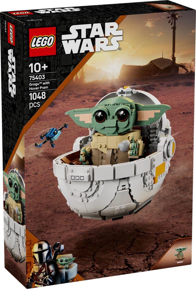 LEGO®Star Wars: The Mandalorian™ Grogu™ med svevende barnevogn 75403
