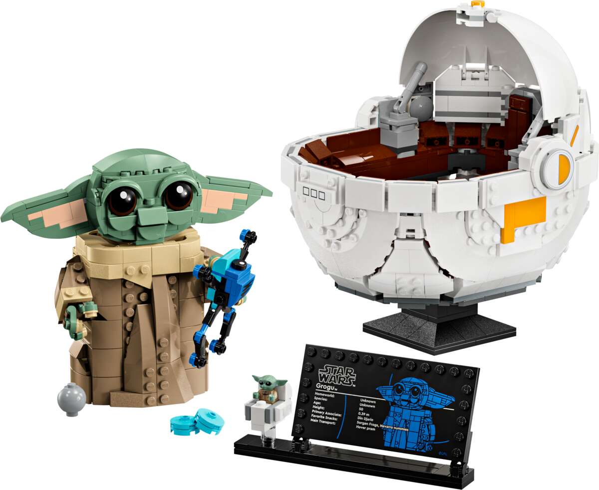 LEGO®Star Wars: The Mandalorian™ Grogu™ med svevende barnevogn 75403
