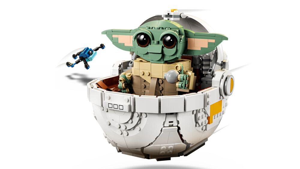 LEGO®Star Wars: The Mandalorian™ Grogu™ med svevende barnevogn 75403